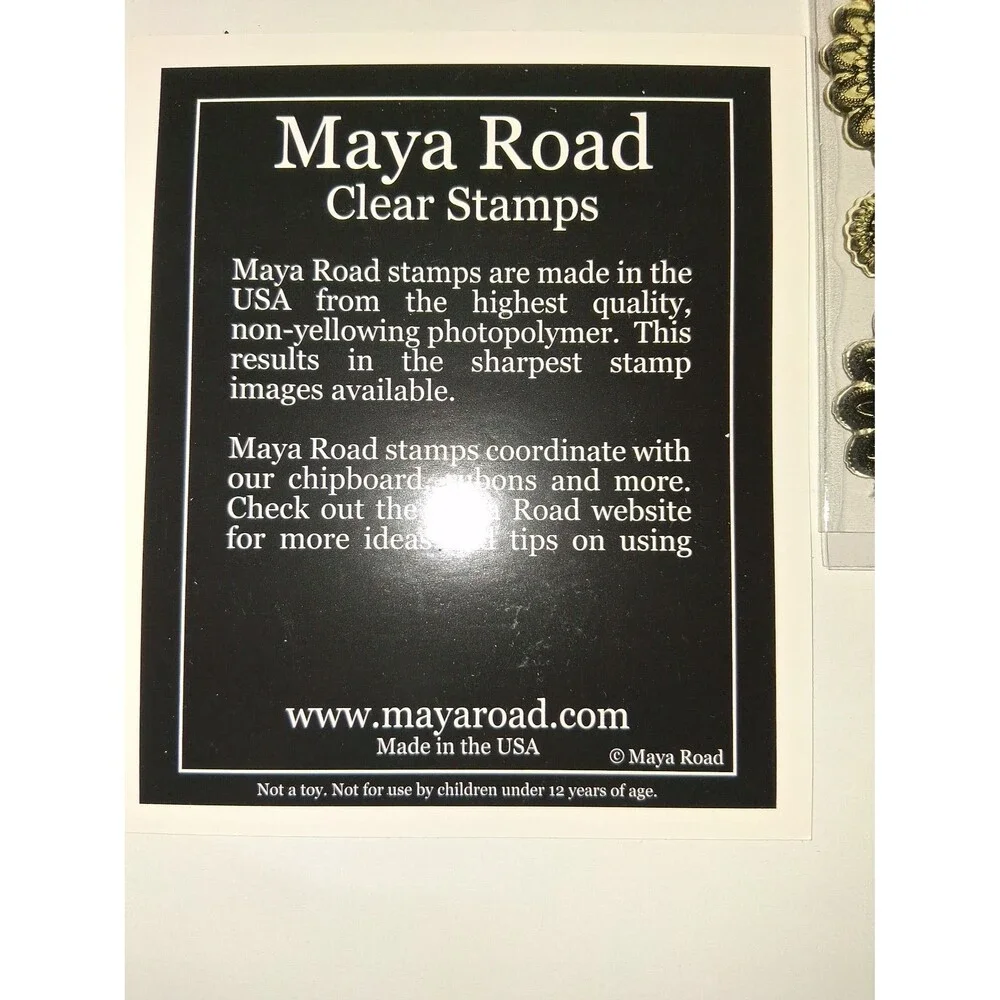 Maya Road Clear Stamps winters frost